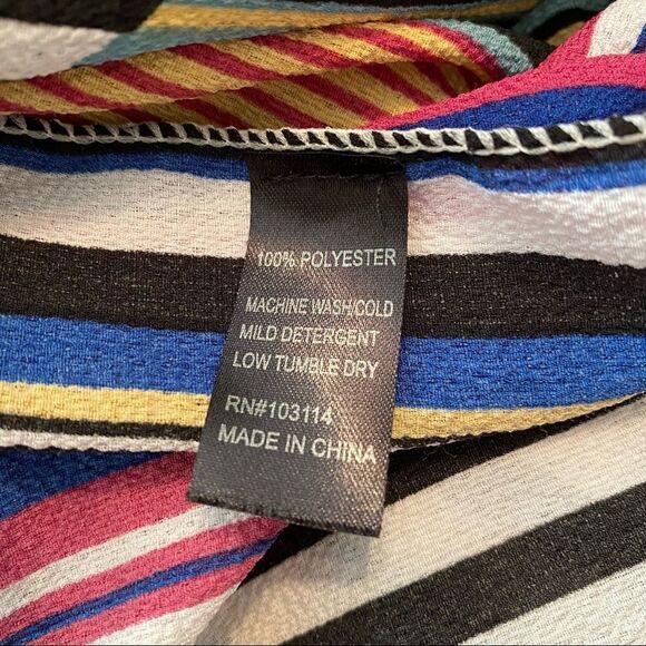 Colorful Wrap or Summer Cover Up - Picture 5 of 5